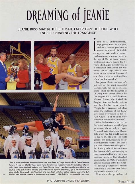 jeannie buss in playboy|Dreaming of Jeanie